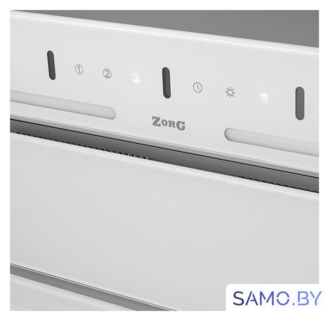 Кухонная вытяжка ZorG Neve 1260 60 S-GC (белый) - Изображение №3 — Интернет-магазин samo.by