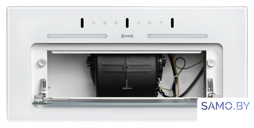 Кухонная вытяжка ZorG Neve 1260 60 S-GC (белый) - Изображение №4 — Интернет-магазин samo.by