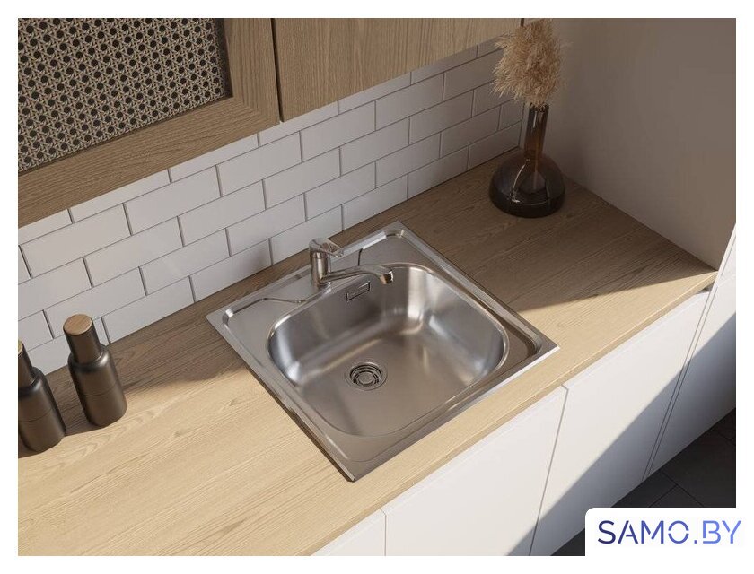 Кухонная мойка Omoikiri Saru 48 IN - Изображение №3 — Интернет-магазин samo.by