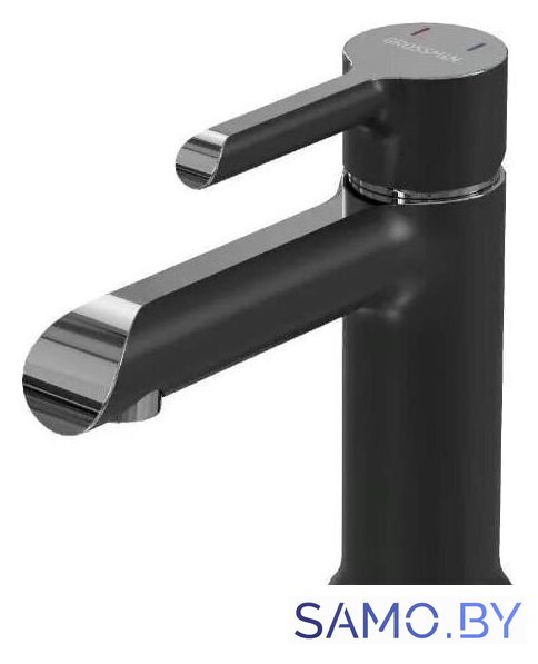 Смеситель Grossman Alba 510.K35.06.100/210 (хром с черным) - Изображение №1 — Интернет-магазин samo.by