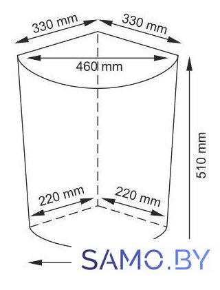 Корзина Wasserkraft Salm WB-270-M - Изображение №9 — Интернет-магазин samo.by