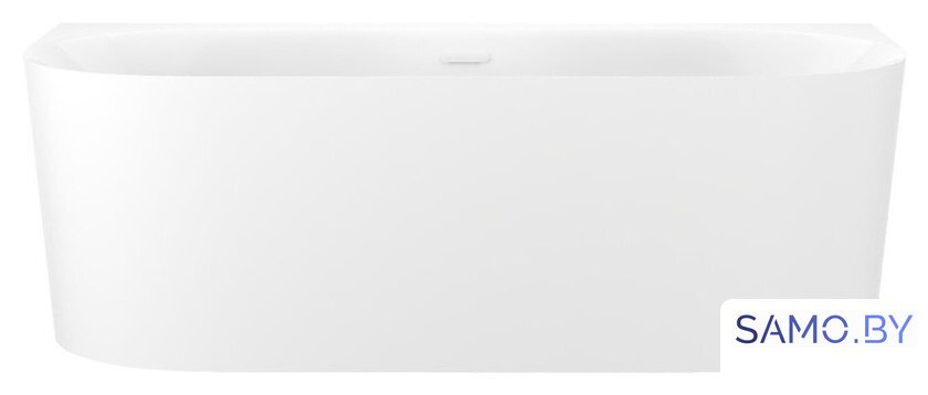 Ванна Wellsee Collaro 180x80 28910202R (пристенная ванна белый глянец, экран, ножки, сифон-автомат глянцевый белый) - Изображение №1 — Интернет-магазин samo.by