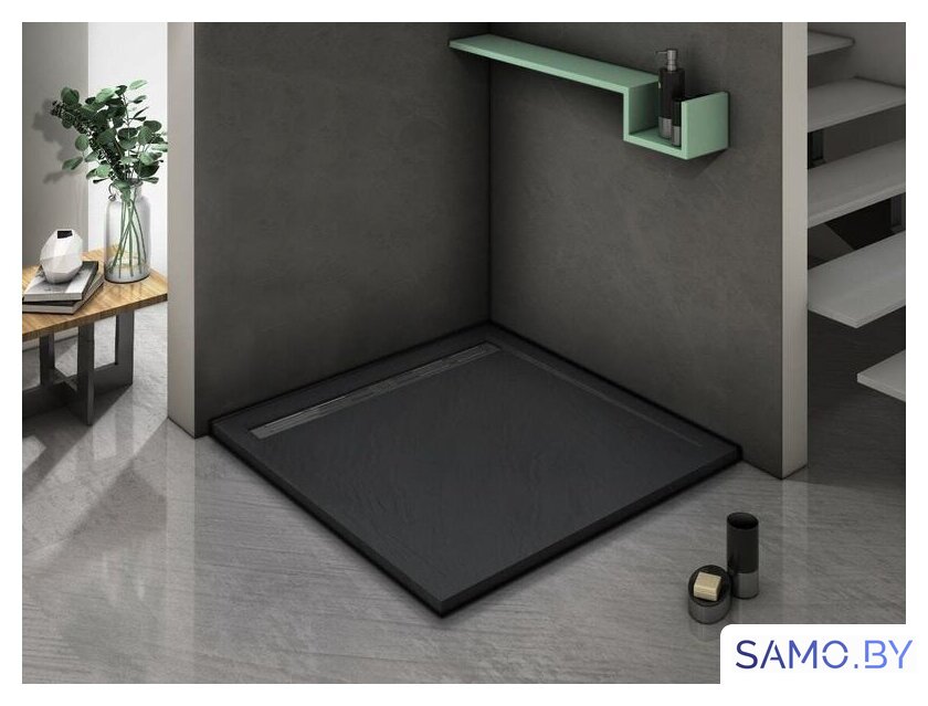 Душевой поддон WeltWasser TRS 80 Stone-BL 80x80 - Изображение №2 — Интернет-магазин samo.by
