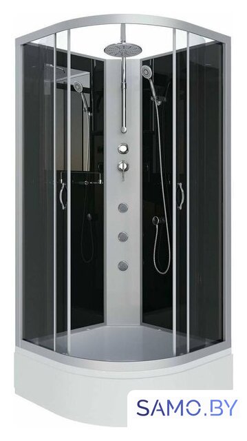 Душевая кабина Niagara NG-3501-14BKTG 90x90 - Изображение №2 — Интернет-магазин samo.by