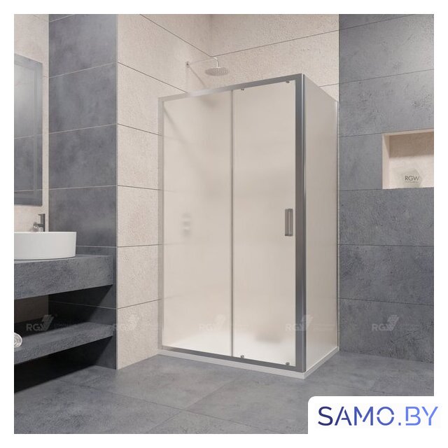 Душевой уголок RGW PA-76 35087668-11 160x80 (хром/прозрачное стекло) - Изображение №1 — Интернет-магазин samo.by