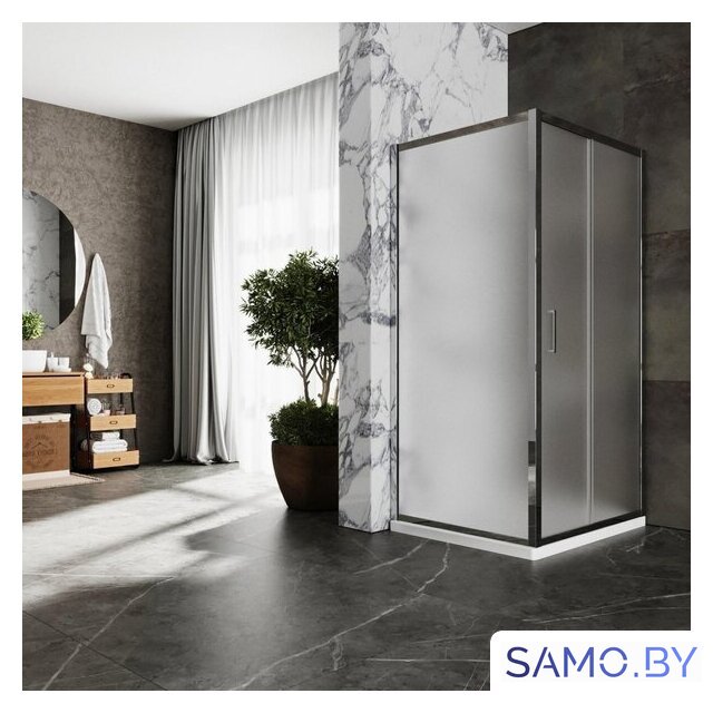 Душевой уголок Roxen Caspia 55060-100C - Изображение №4 — Интернет-магазин samo.by