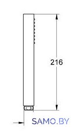 Душевая лейка Grohe Euphoria Cube Stick 27698000 - Изображение №2 — Интернет-магазин samo.by