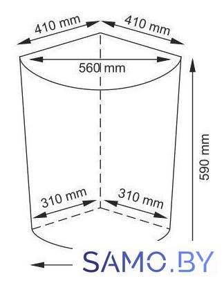 Корзина Wasserkraft Salm WB-270-L - Изображение №9 — Интернет-магазин samo.by