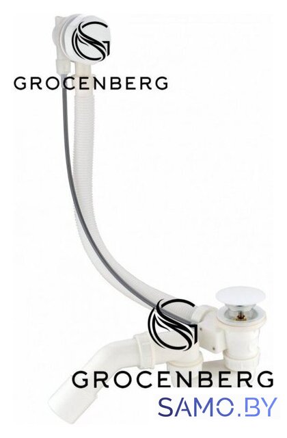 Слив-перелив Grocenberg GB240 (белый) - Изображение №1 — Интернет-магазин samo.by