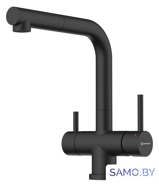 Смеситель Omoikiri Takamatsu-S-BL (черный) - Изображение №1 — Интернет-магазин samo.by