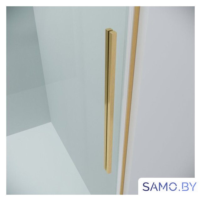 Душевой уголок Grossman Galaxy 110x70x195 120.K33.01.1170.32.00 (золото сатин/прозрачное стекло) - Изображение №2 — Интернет-магазин samo.by
