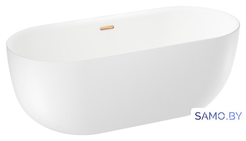 Ванна Wellsee Chic Riviera 170x76 236802004 (отдельностоящая ванна белый глянец, экран, ножки, сифон-автомат золото) - Изображение №2 — Интернет-магазин samo.by