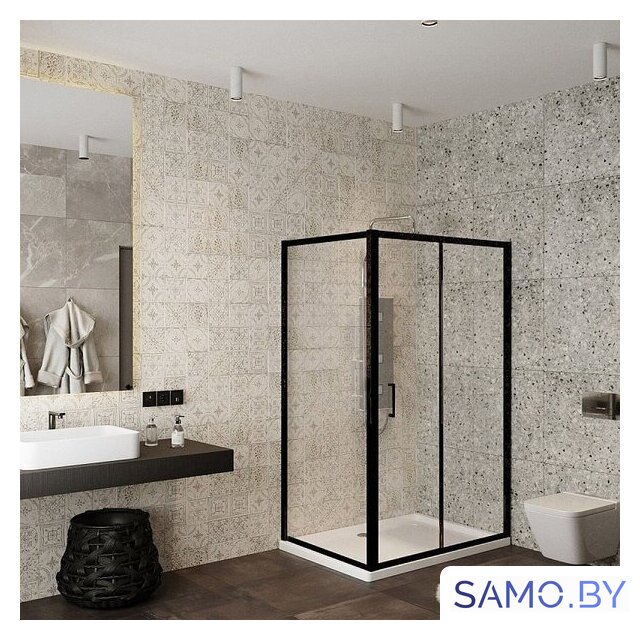 Душевой уголок Roxen Caspia 55060-100B - Изображение №3 — Интернет-магазин samo.by
