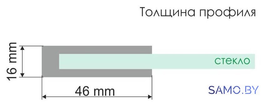 Душевая дверь Wasserkraft Alme 15R30 - Изображение №3 — Интернет-магазин samo.by