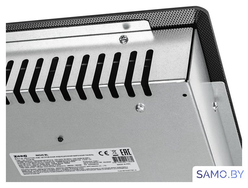 Варочная панель ZorG INO45 black - Изображение №6 — Интернет-магазин samo.by