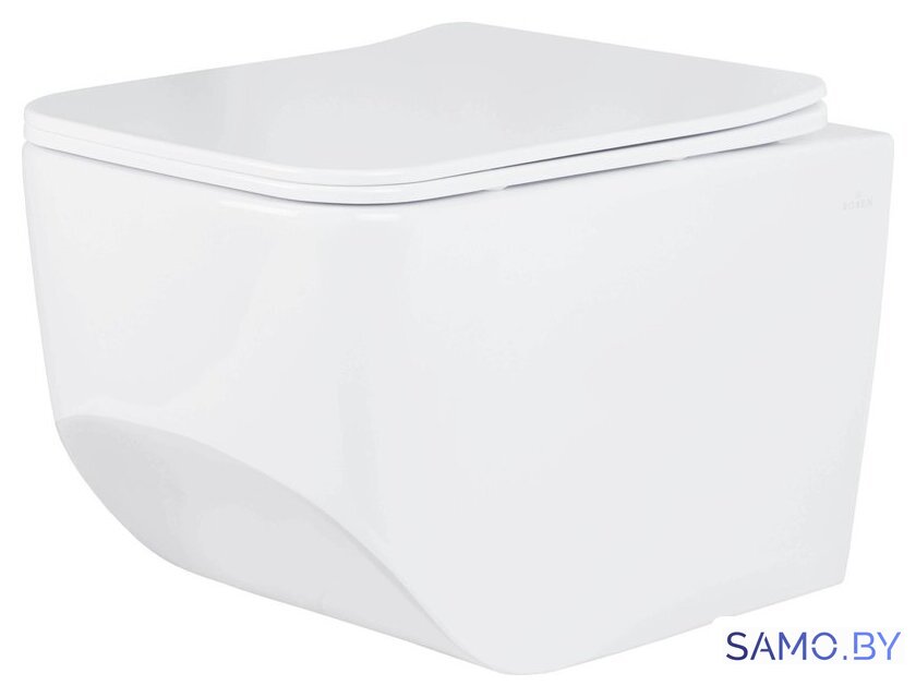 Унитаз подвесной Roxen Boro в комплекте с инсталляцией StounFix Dual Fresh 6 в 1 868473 (кнопка: золото глянцевая) - Изображение №7 — Интернет-магазин samo.by