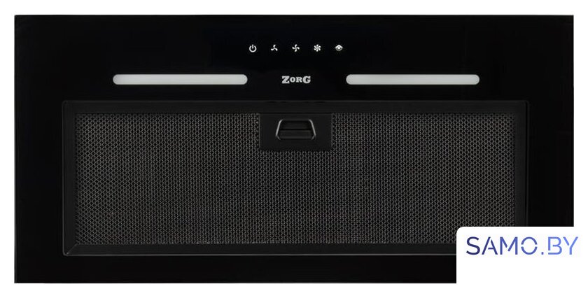 Кухонная вытяжка ZorG Platino 750 60 S (черный) - Изображение №3 — Интернет-магазин samo.by