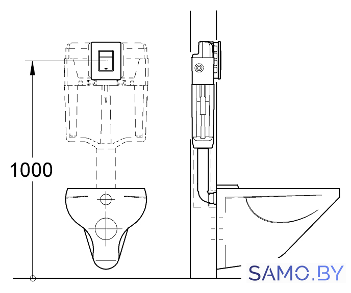 Панель смыва Grohe Skate Cosmopolitan 38732SH0 (альпин-белый) - Изображение №6 — Интернет-магазин samo.by