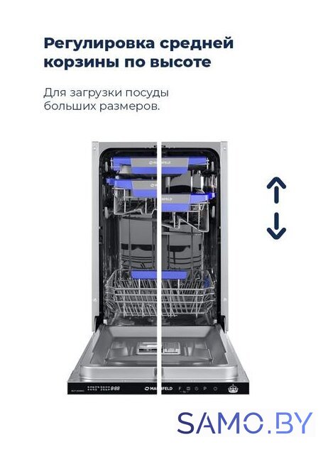 Встраиваемая посудомоечная машина MAUNFELD MLP-08IMRO - Изображение №37 — Интернет-магазин samo.by