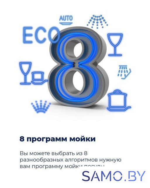 Встраиваемая посудомоечная машина MAUNFELD MLP-08IMRO - Изображение №28 — Интернет-магазин samo.by