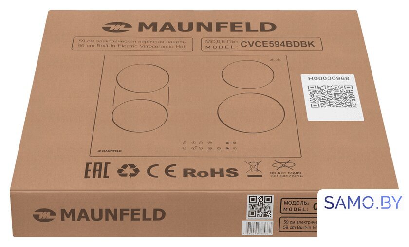 Варочная панель MAUNFELD CVCE594BDBK - Изображение №13 — Интернет-магазин samo.by