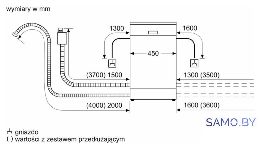 Встраиваемая посудомоечная машина Bosch Serie 2 SPV2HMX42E - Изображение №10 — Интернет-магазин samo.by