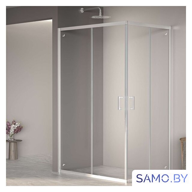 Душевой уголок RGW PA-040 3508104092-11 90x120 (хром/прозрачное стекло) - Изображение №1 — Интернет-магазин samo.by