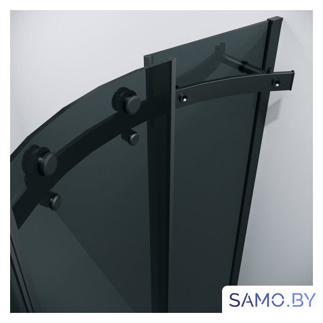 Душевой уголок Grossman Classic 90x90x195 301.K33.04.9090.21.10 (черный матовый/тонированное стекло) - Изображение №5 — Интернет-магазин samo.by