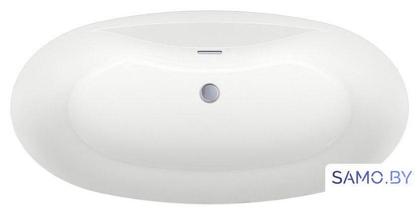 Ванна Wellsee L’aster 175x85 236301001 (отдельностоящая ванна белый глянец, экран, ножки, сифон-автомат хром) - Изображение №4 — Интернет-магазин samo.by