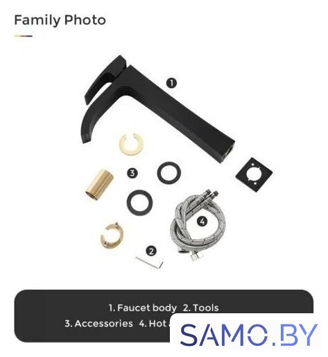 Смеситель Gappo G1007-86 - Изображение №6 — Интернет-магазин samo.by