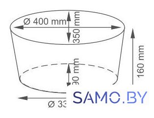 Корзина Wasserkraft Rossel WB-280-M - Изображение №4 — Интернет-магазин samo.by