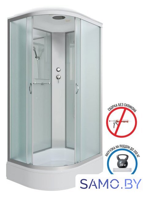 Душевая кабина Niagara NG-33194-14R 110x90 (матовое стекло) - Изображение №2 — Интернет-магазин samo.by
