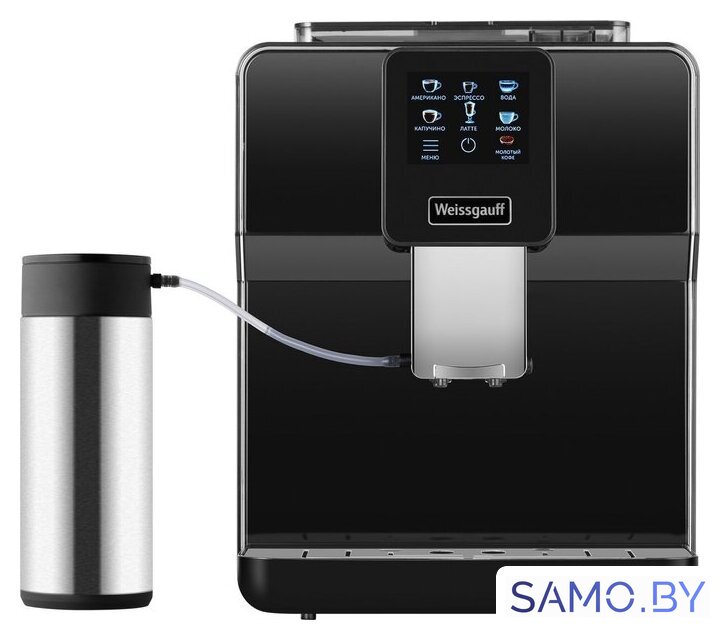 Кофемашина Weissgauff WCM-330 TFT Touch Cappuccino Nero - Изображение №22 — Интернет-магазин samo.by