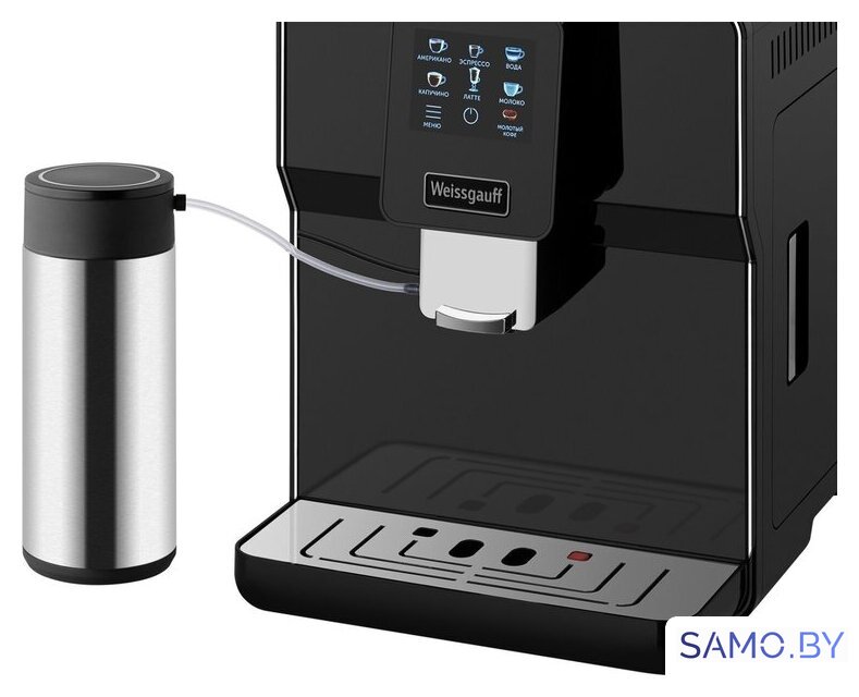 Кофемашина Weissgauff WCM-330 TFT Touch Cappuccino Nero - Изображение №31 — Интернет-магазин samo.by