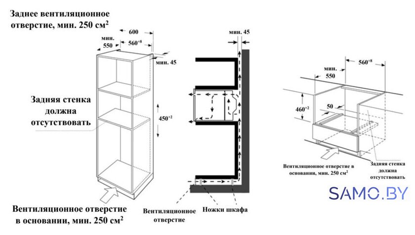 Электрический духовой шкаф Weissgauff OE 449 PDW - Изображение №6 — Интернет-магазин samo.by