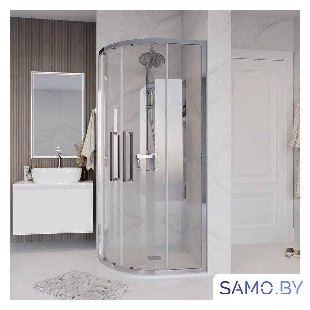 Душевой уголок Grossman Cosmo 80x80x195 301.K33.02.8080.10.00 - Изображение №8 — Интернет-магазин samo.by