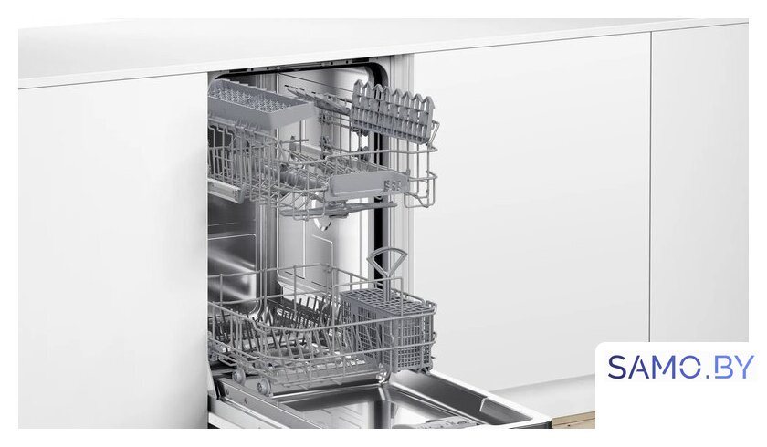 Встраиваемая посудомоечная машина Bosch Serie 4 SPV4HKX10E - Изображение №2 — Интернет-магазин samo.by