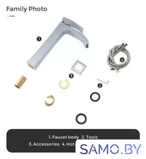 Смеситель Gappo G1007-81 - Изображение №6 — Интернет-магазин samo.by