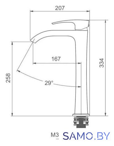 Смеситель Gappo G1007-81 - Изображение №5 — Интернет-магазин samo.by