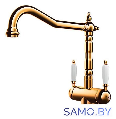 Смеситель Omoikiri Amagasaki-G (золотой) - Изображение №1 — Интернет-магазин samo.by