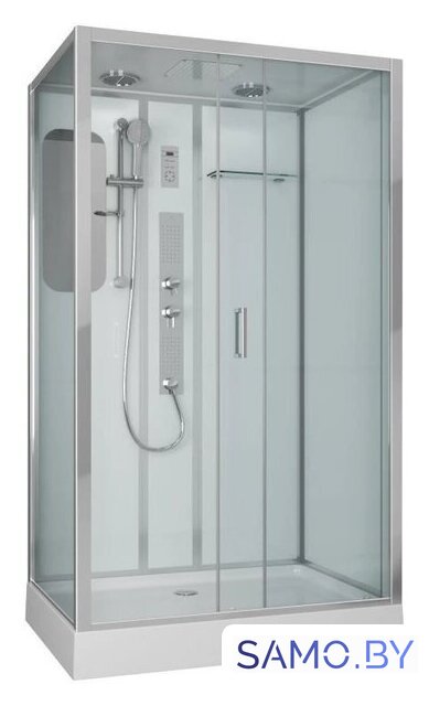 Душевая кабина Niagara NG-6012-01GQR 120x80x210 (прозрачное стекло) - Изображение №1 — Интернет-магазин samo.by