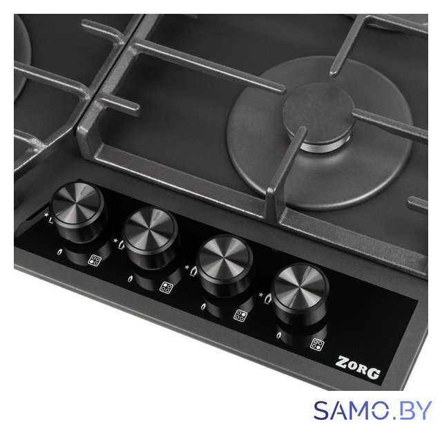 Варочная панель ZorG HAG63 FDW black matte - Изображение №3 — Интернет-магазин samo.by