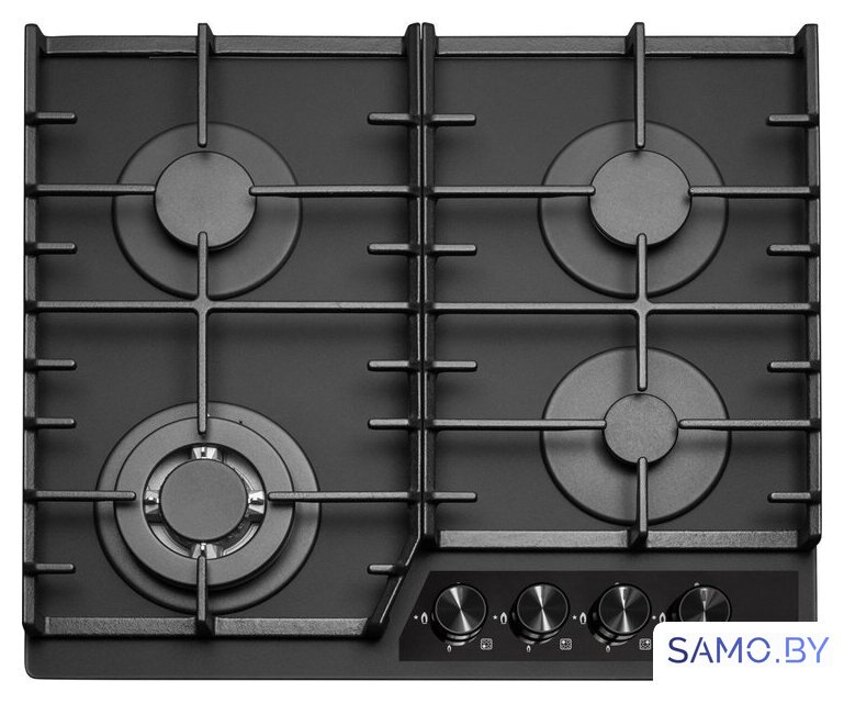 Варочная панель ZorG HAG63 FDW black matte - Изображение №1 — Интернет-магазин samo.by