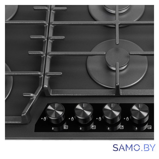 Варочная панель ZorG HAG63 FDW black matte - Изображение №4 — Интернет-магазин samo.by