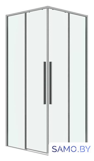 Душевой уголок Grossman Galaxy 90x80x195 300.K33.01.9080.10.00 (хром/прозрачное стекло) - Изображение №1 — Интернет-магазин samo.by