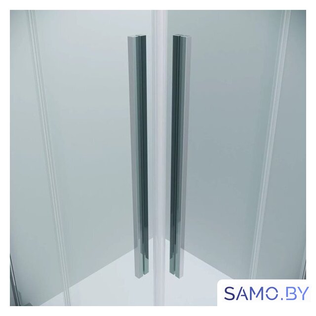 Душевой уголок Grossman Galaxy 90x80x195 300.K33.01.9080.10.00 (хром/прозрачное стекло) - Изображение №3 — Интернет-магазин samo.by