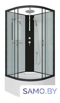 Душевая кабина Niagara NG-6707-14BKT 80x80 - Изображение №1 — Интернет-магазин samo.by