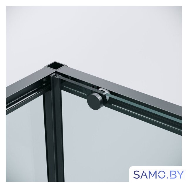 Душевой уголок Grossman Galaxy 110x80x195 120.K33.01.1180.21.00 (черный матовый/стекло прозрачное) - Изображение №2 — Интернет-магазин samo.by