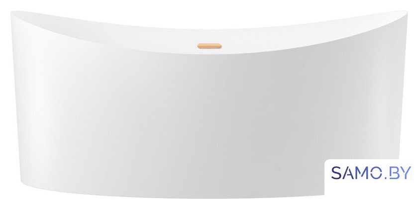 Ванна Wellsee Cerulean 174x80 231001004 (отдельностоящая ванна белый глянец, экран, ножки, сифон-автомат золото) - Изображение №1 — Интернет-магазин samo.by