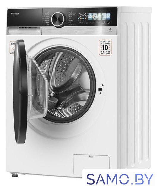 Стирально-сушильная машина Weissgauff WMD 45148 Color Touch Inverter Steam - Изображение №7 — Интернет-магазин samo.by